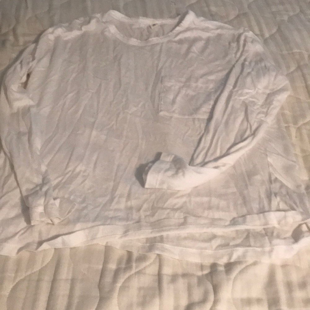 A cute white bp shirt